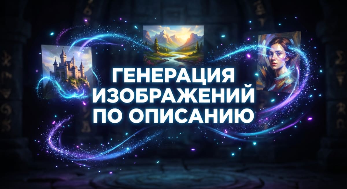 Генерация изображений по описанию бесплатно — пошаговый гайд