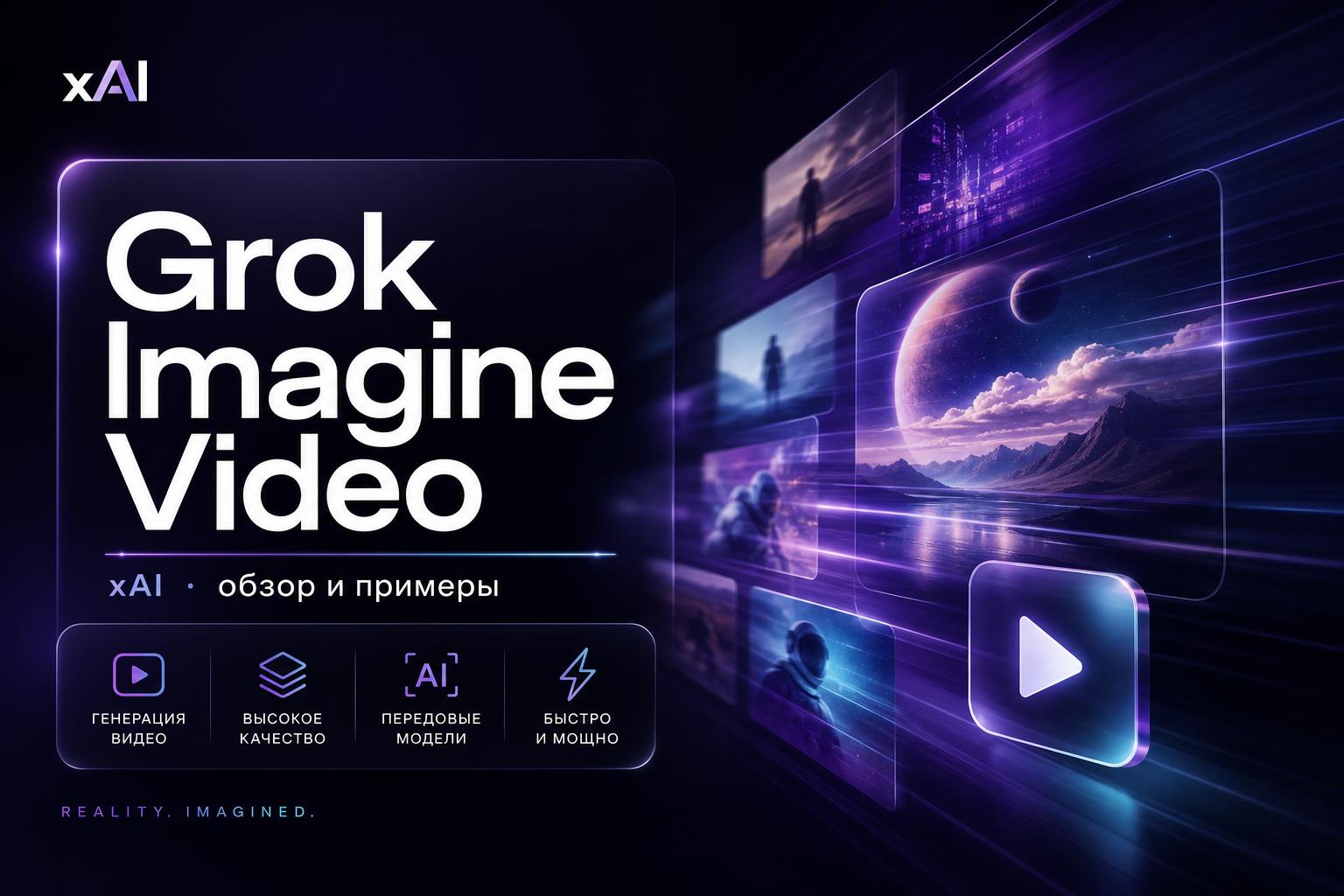 Grok Imagine Video от xAI — обзор модели, примеры и промпты